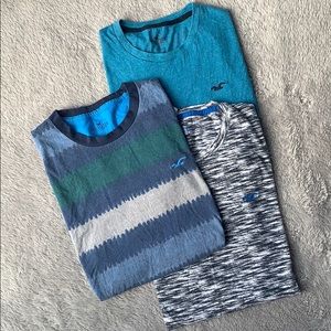 Men’s (M) Hollister T-shirts 3pc